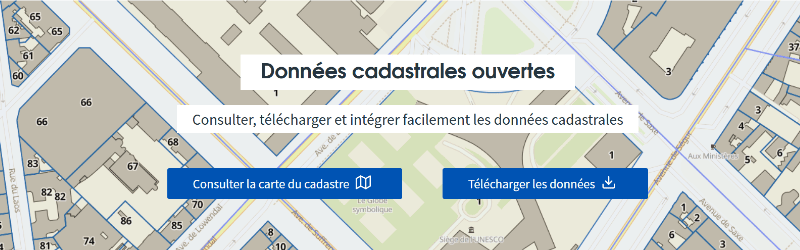 Le cadastre au format DXF